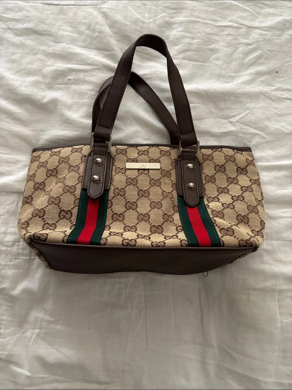 Brown Leather Men’s Tote Bag